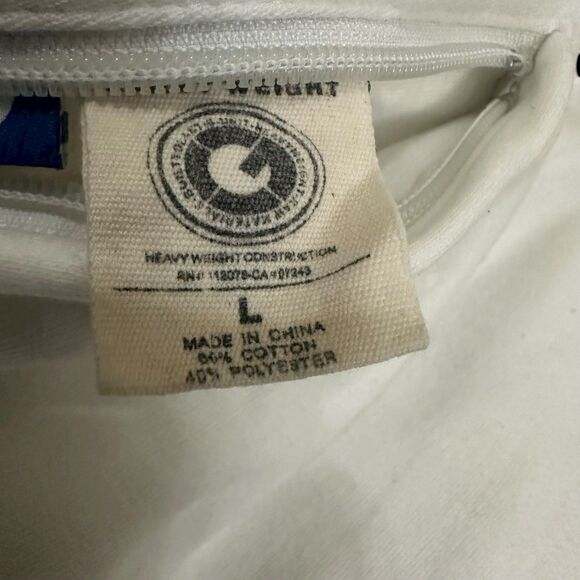 Vintage G-Unit Hoodie Mens L Heavy Weight Reversible White Camouflage Y2K - Picture 8 of 16